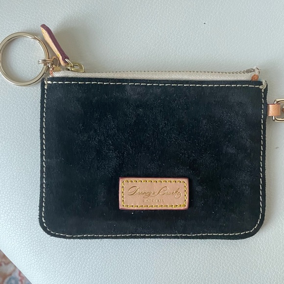Dooney & Bourke Suede Key & Coin Pouch ▪️ VINTAGE ▪️ AMAZING CONDITION - Picture 10 of 12